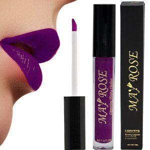 6 pcs Lip Gloss Glitter Long lasting